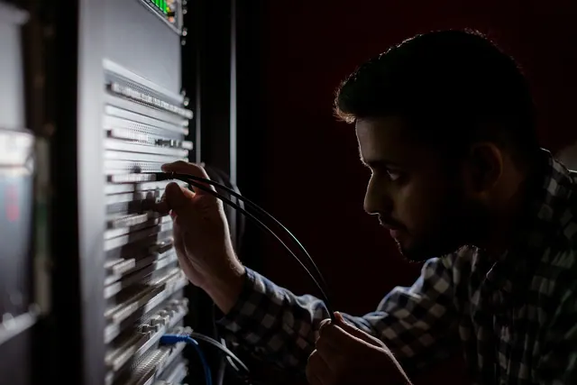 engineer, engineering, broadcast, broadcast engineer, workshop, tech, technology, wires, cables, black technology, black tech. Getting accessible technology right the first time