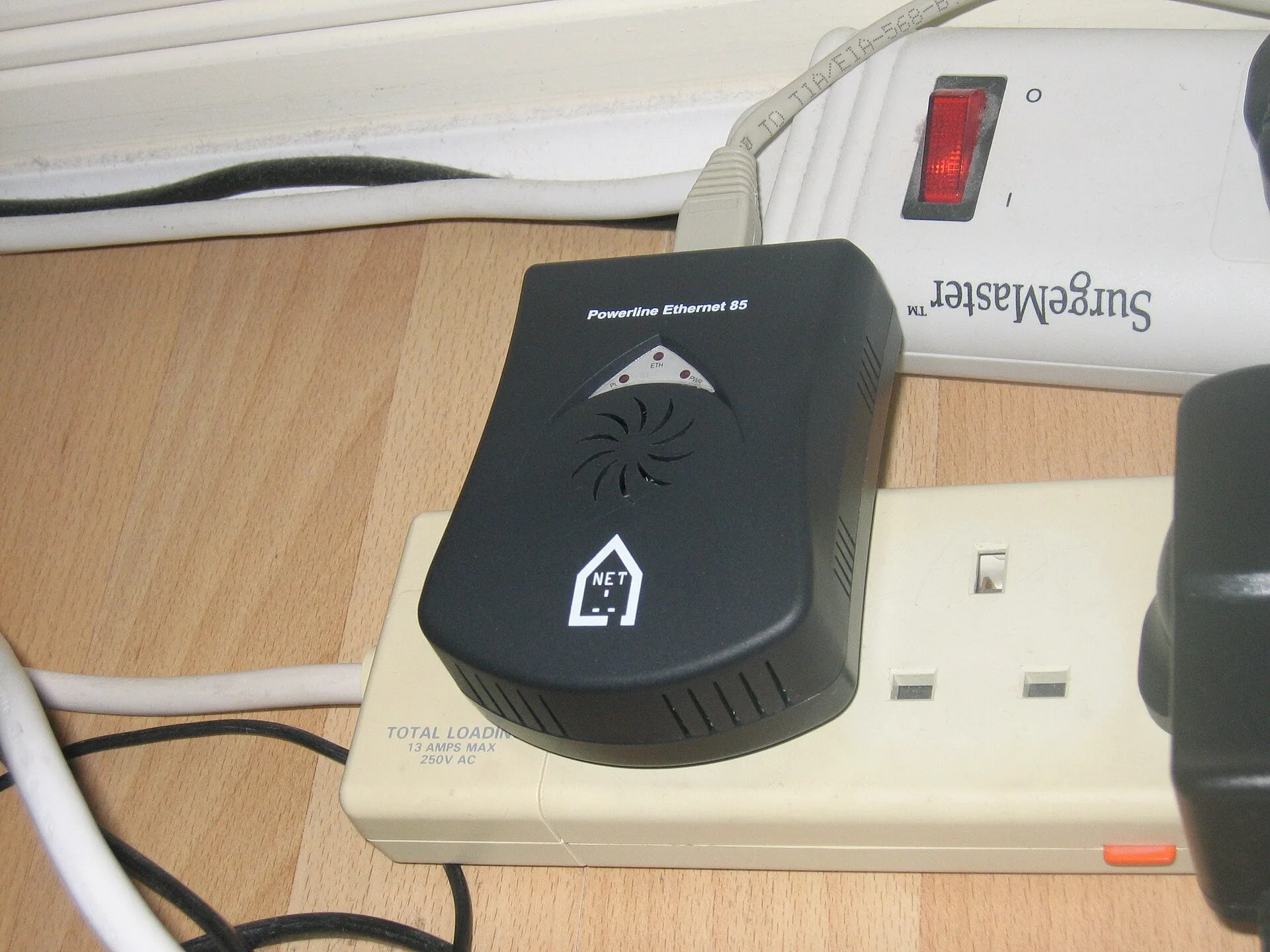 There's always been a problem in our house where sharing the Internet around it is concerned: the room where most of the network devices (PCs, printer, server, etc.) are located, doesn't have a phone socket for ADSL. Up until now, we've used a wireless Ethernet bridge to link the "computer room" to. Home network upgrade case: nine steps from complaint to fix