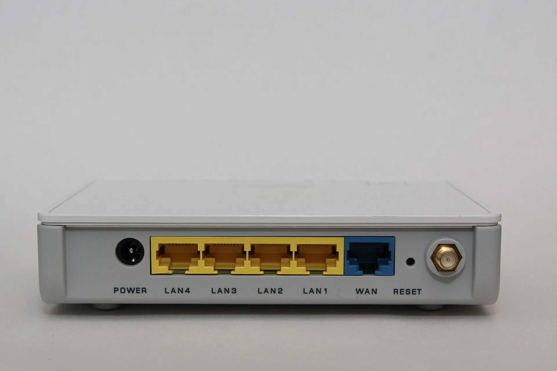Zyxel NBG-417N, a basic home router. Set Up Home Router Security: Key Areas to Review
