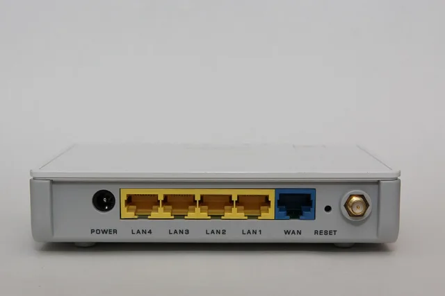 Zyxel NBG-417N, a basic home router. Set Up Home Router Security: Key Areas to Review