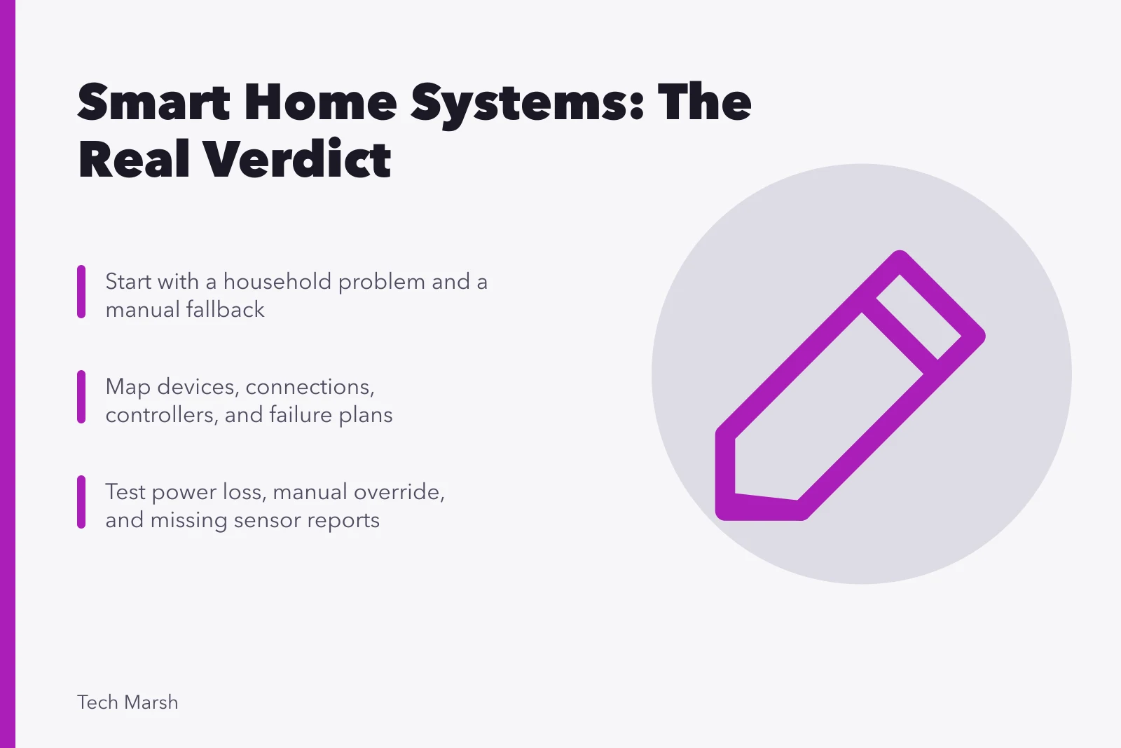 Smart home system review covering devices, controllers, automations, and privacy decisions. Smart home systems under review: the good, the weak and the verdict