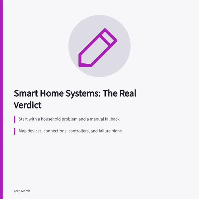 Smart home system review covering devices, controllers, automations, and privacy decisions. Smart home systems under review: the good, the weak and the verdict