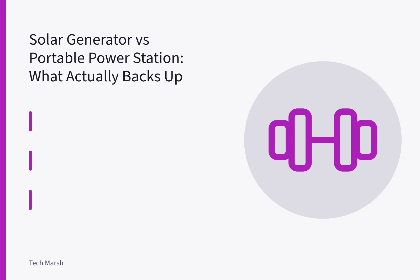 Portable power station connected to folding solar panels charging outdoors. Solar Generator vs Portable Power Station: What Actually Backs Up Your Home?